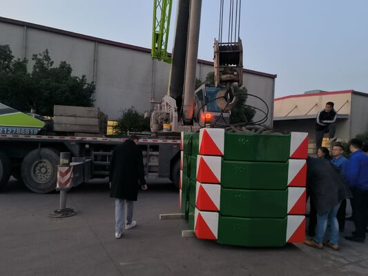 Высококачественные детали из чугуна, отлитые песком, OEM, противовес 10 тонн для крана