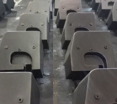 OEM высококачественный песчаный литый железо малый противовес с гладкой поверхностью для промышленных машин