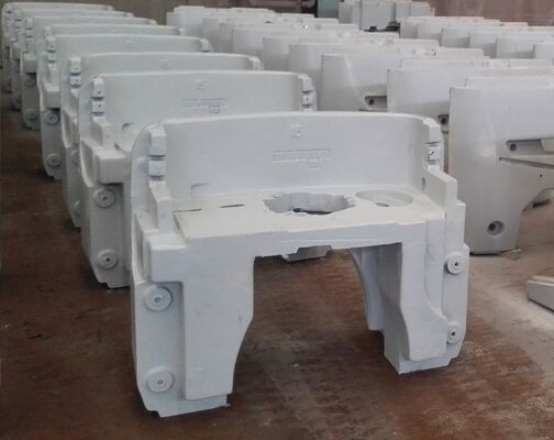 OEM высококачественный песчаный литье Серое железо Электрический вилочный погрузчик Противовесный Primer Coating