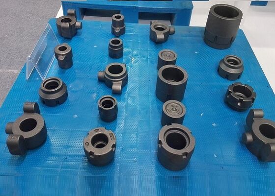 Высококачественные компоненты из литого чугуна OEM, задняя ступица экскаватора с дробеструйной обработкой FCD450 GGG45