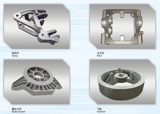 Ровная поверхностная отливка песка смолы для сертификата ИСО сельскохозяйственной техники