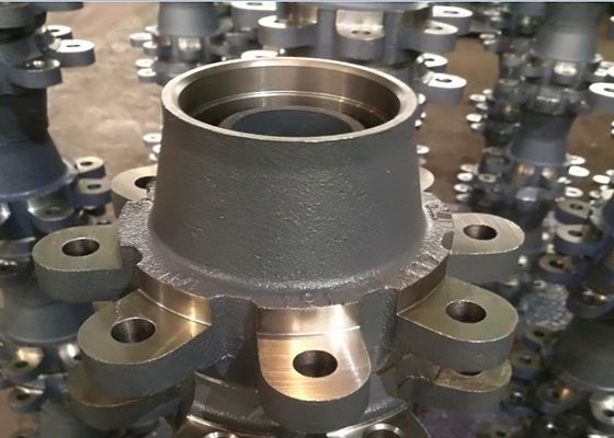 Подвергая механической обработке изготовленная на заказ тележка разделяет бросая материал ТС16949 заднего эпицентра деятельности дуктильный железный