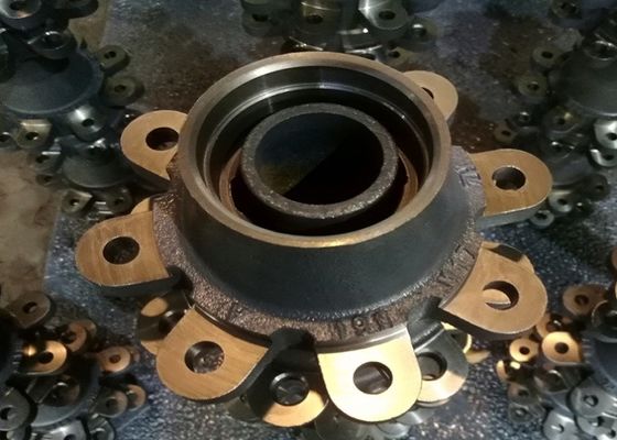 Подвергая механической обработке изготовленная на заказ тележка разделяет бросая материал ТС16949 заднего эпицентра деятельности дуктильный железный