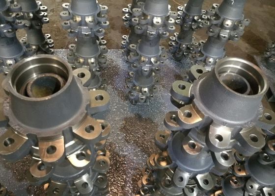 Подвергая механической обработке изготовленная на заказ тележка разделяет бросая материал ТС16949 заднего эпицентра деятельности дуктильный железный