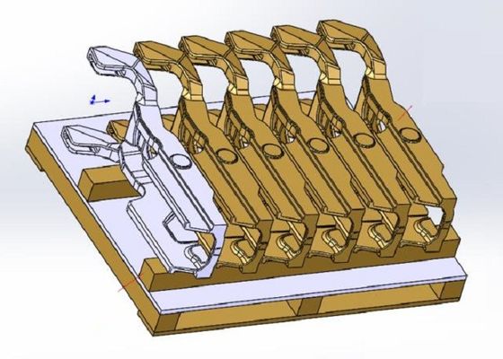 Высококачественная литая рама для строительной техники OEM с точными размерами
