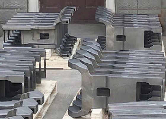 Высококачественная литая рама для строительной техники OEM с точными размерами
