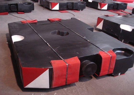 Противовес бросания утюга серого цвета FC250 GG25 HT250 10000kg
