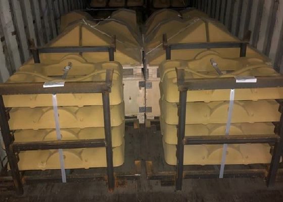 Высококачественные детали из чугуна GG25 для противовесов в промышленном оборудовании, изготовленные методом литья в песчаные формы