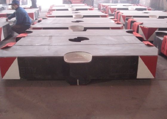 Высококачественные детали из чугуна, отлитые песком, OEM, противовес 10 тонн для крана
