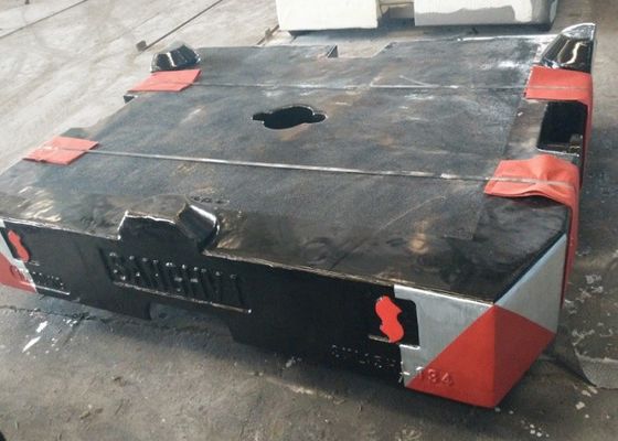 OEM высококачественная песчаная чугунная строительная техника 10Т противовес для крана